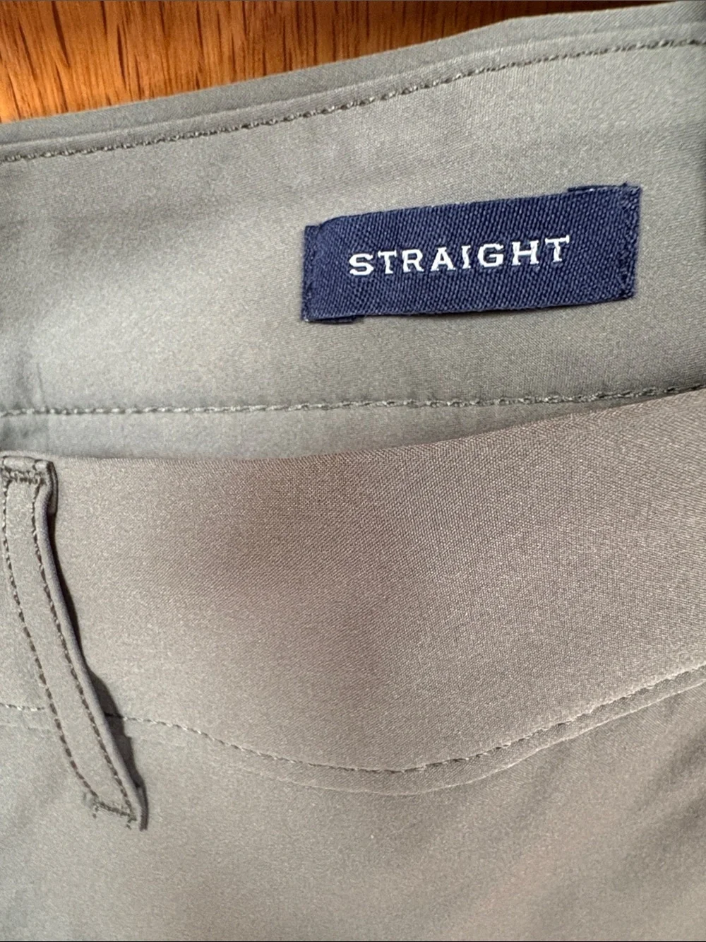 J. Crew Flex Straight-fit Tech Chino Pant Dark Trout Olive Green 32